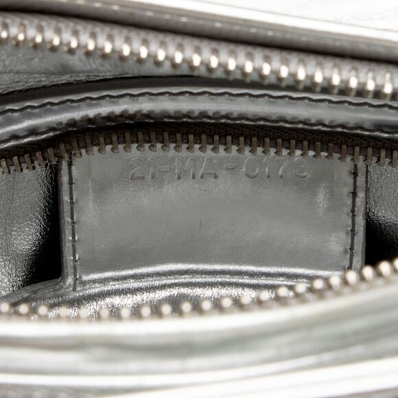 Dior Metallic Patent Leather Lady Dior Medium Tote - Picture 6 of 16
